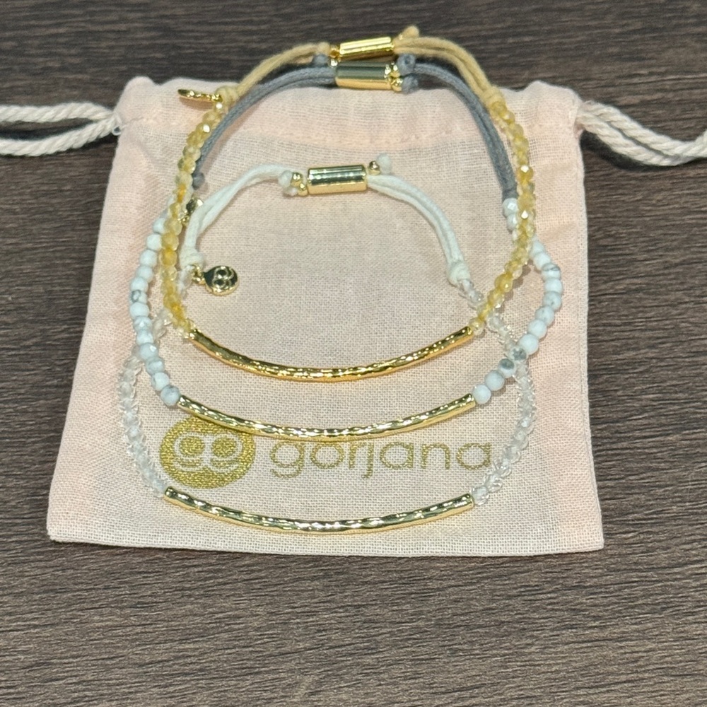 Gorjana Gold Set of 3 Bracelets